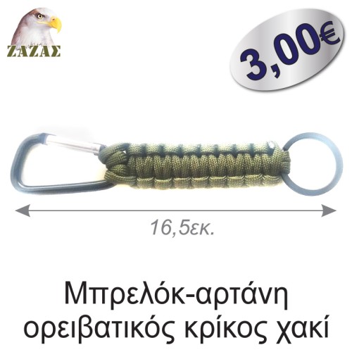 Μπρελόκ-αρτάνη-ορειβατικός κρίκος
